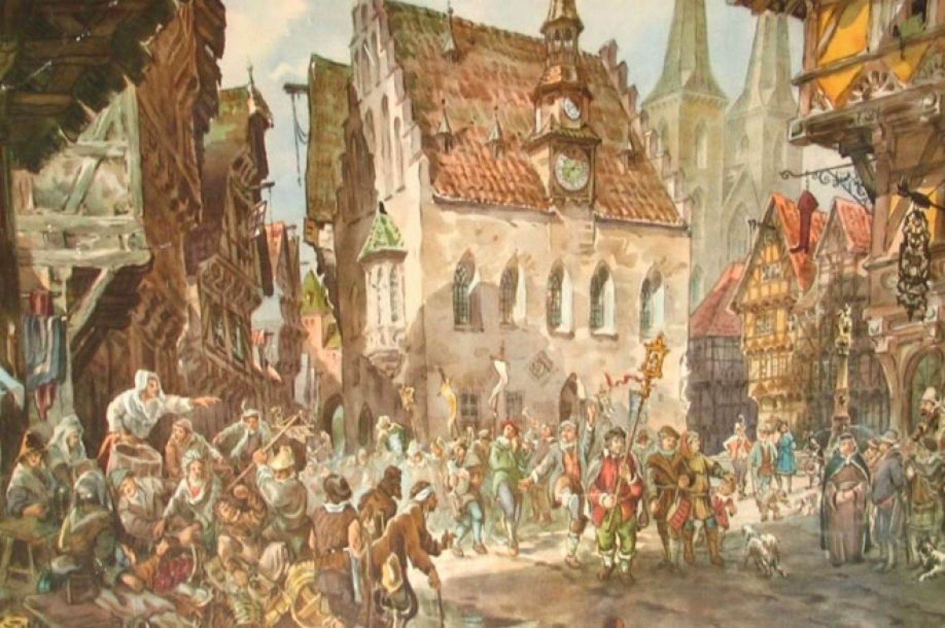 Иллюстрации 14 века. Немытая Средневековая Европа брейгель. Средневековая Европа 15 века город. Европа 13 век города.