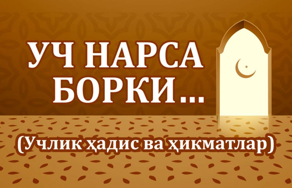 Уч нарса борки… (13-қисм)