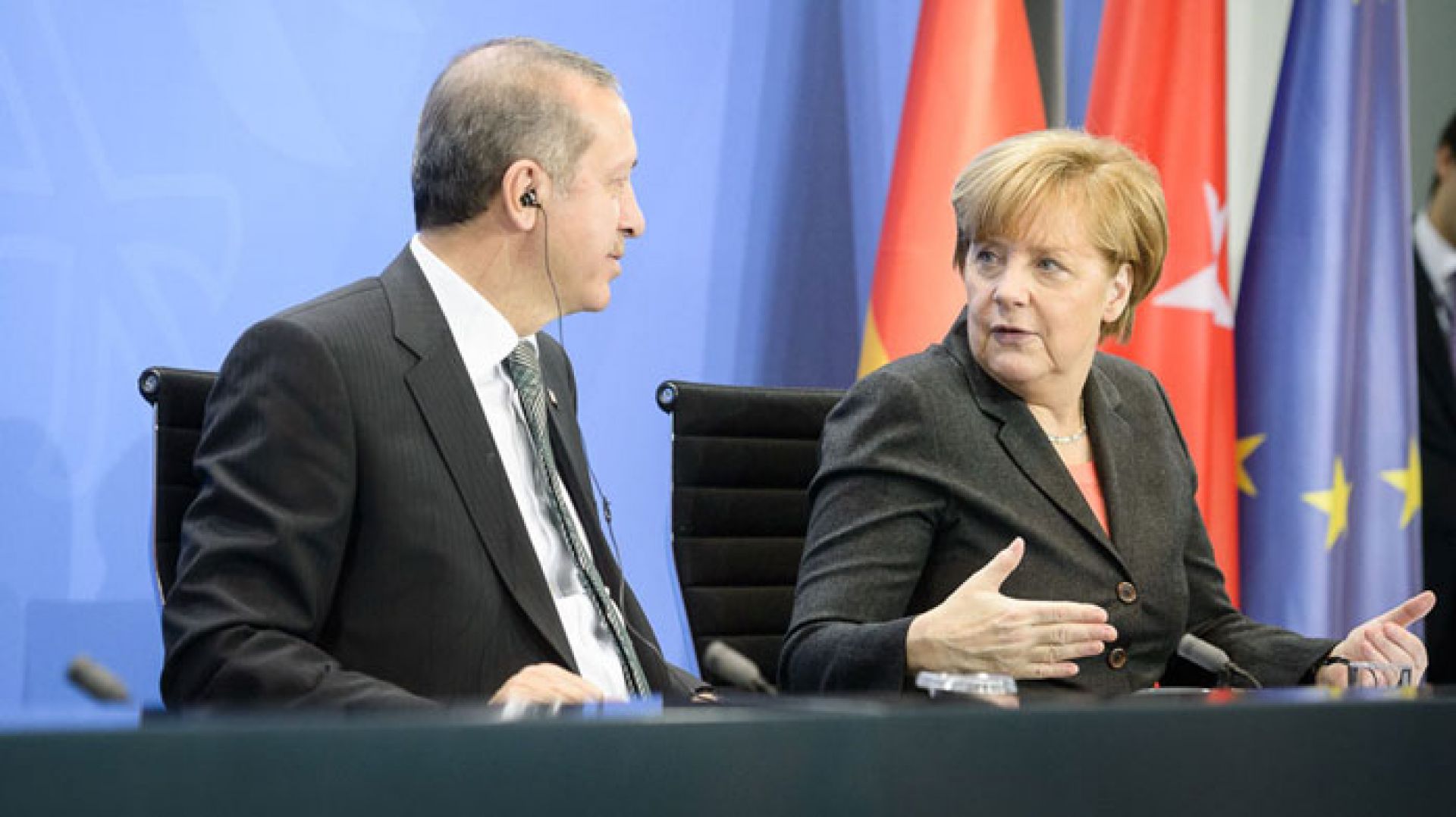 Эрдоғон Меркелга эътироз билдирди